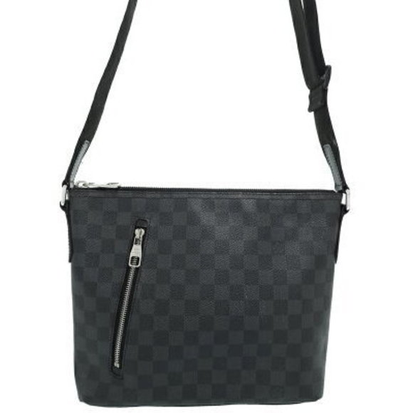 Louis Vuitton Damier Graphite Black Mick PM Shoulder Bag - Picture 1 of 8